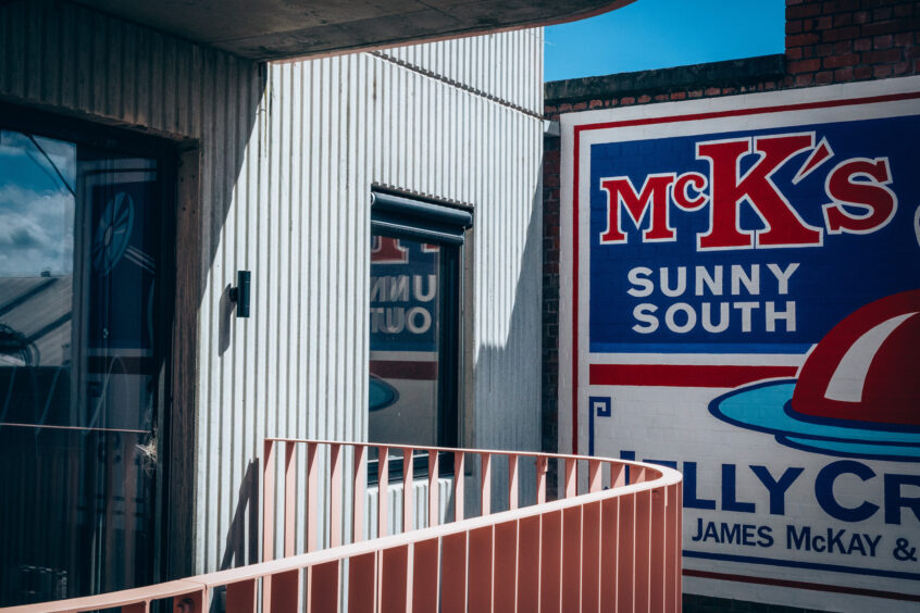 The architects worked with the Council's heritage team to restore the 'McK's Jelly Crystal' sign to give a glimpse back in time.