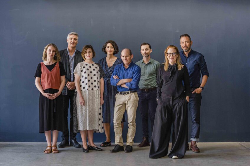 L - R: Akira Monaghan, Nick Juniper, Emma Brain, Heather MacRae, Andrew Broffman, Brad Wetherall, Emma Williamson, Kieran Wong