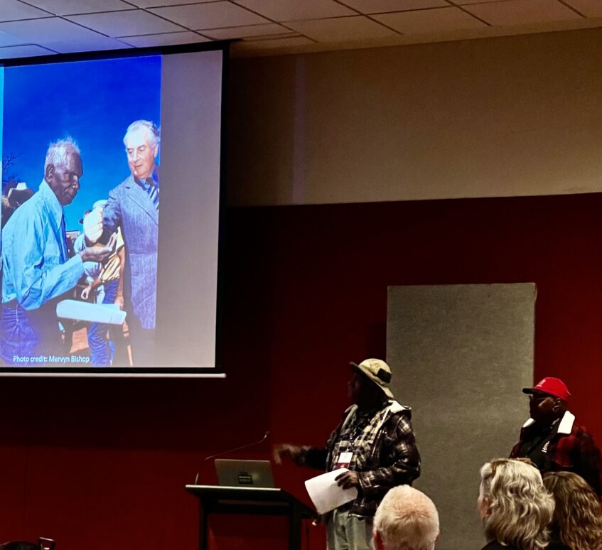 I kept imagining Albo pouring money into the hands of Aboriginal leaders like Barb Shaw or Robin Granites - long-overdue recompense and recognition that while governments may not be able to cede power, they can at least hand back wealth.