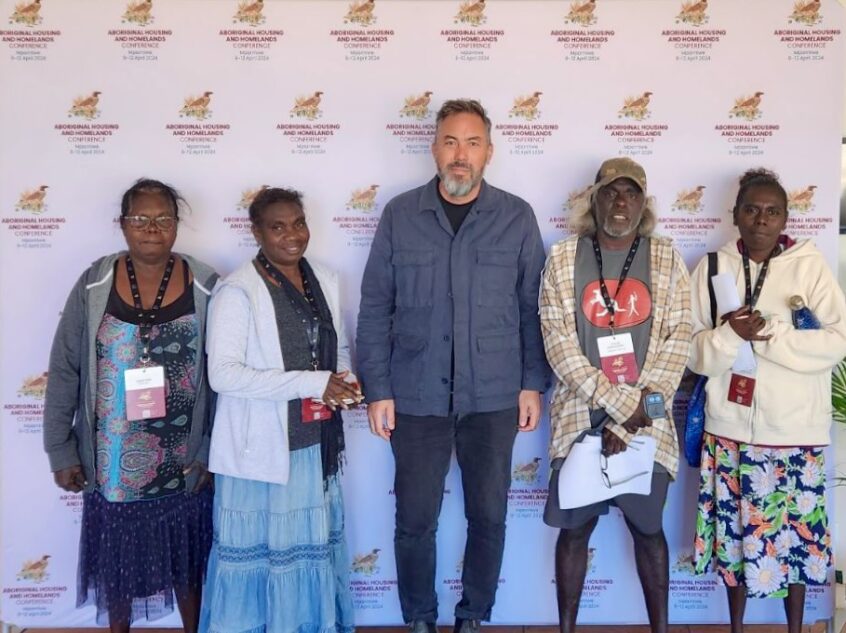 Nawarddeken Academy was the recipient of a travel bursary that we sponsored as part of the conference. Our funding contributed to the cost of the charter flight from the community to Darwin – the most expensive part of their journey!